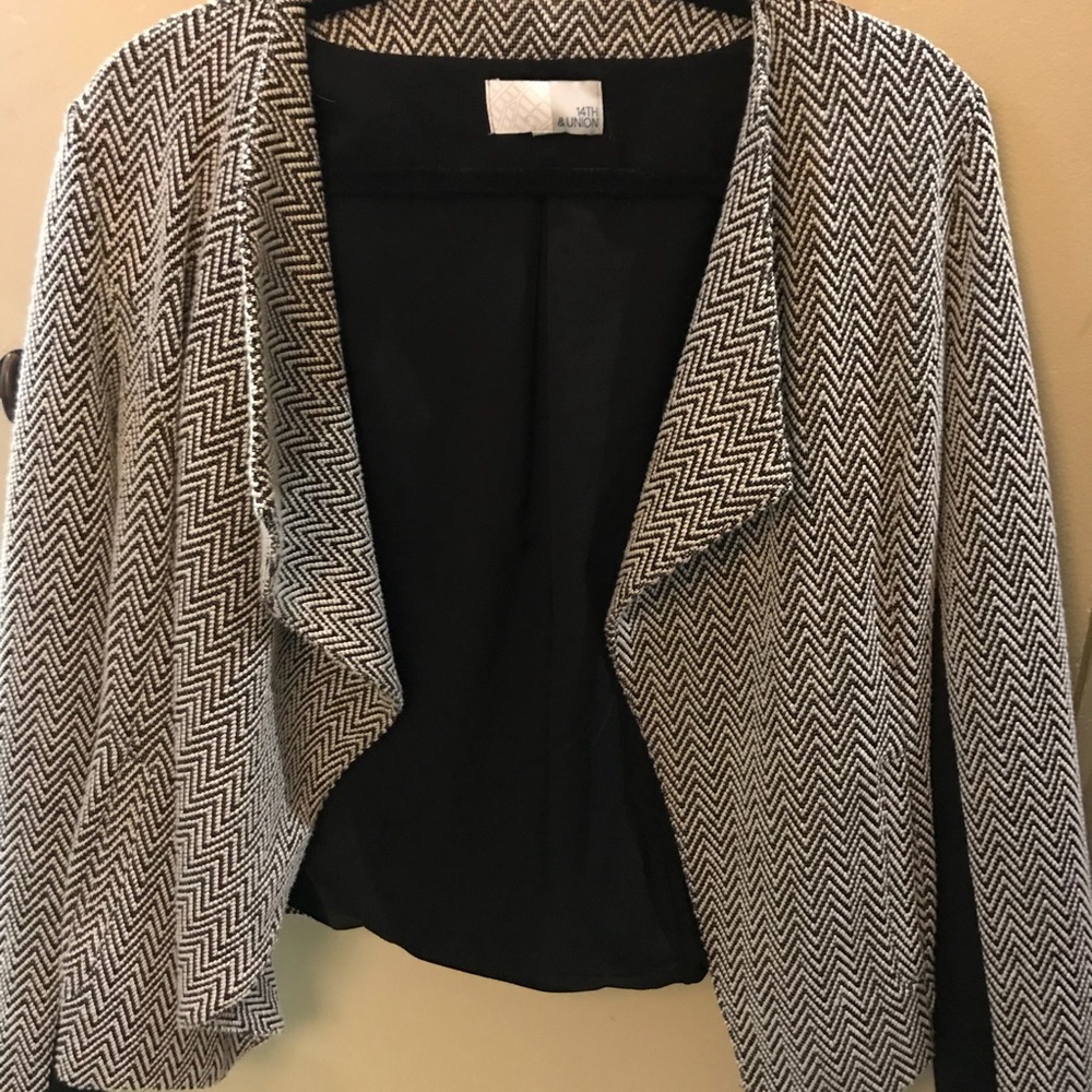 Sweater blazer